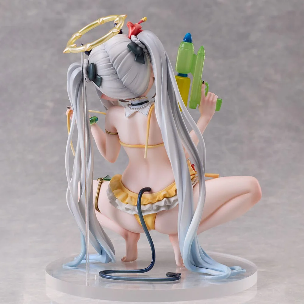 Original Character PVC Statue 1/6 Silver-Haired Girl Illustrated by Chihiro 18 cm